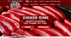 Desktop Screenshot of beansmeats.com